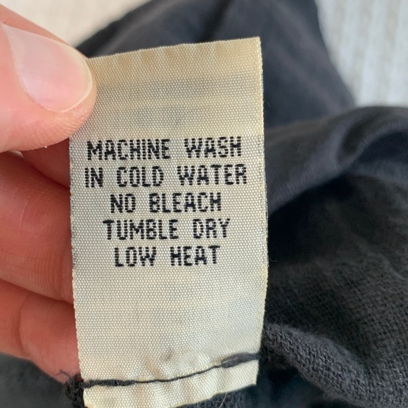 XCVI Wearables black cotton wide leg crop boho pants size small - Picture 12 of 13